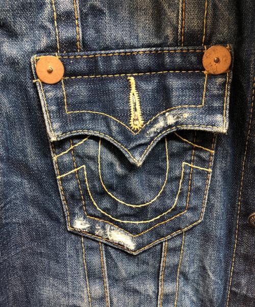 TRUE RELIGION（トゥルー レリジョン）TRUE RELIGION (トゥルー レリジョン) デニムジャケット インディゴ サイズ:Sの古着・服飾アイテム