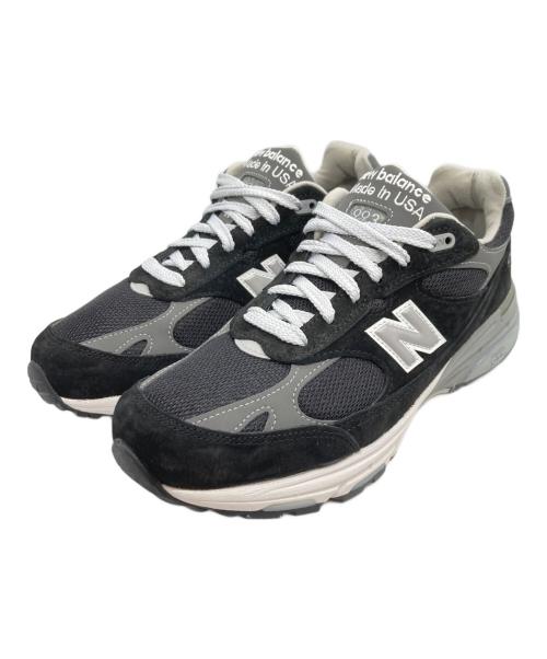 NEW BALANCE（ニューバランス）NEW BALANCE (ニューバランス) MR993BK ローカットスニーカー ブラック サイズ:US9.5の古着・服飾アイテム
