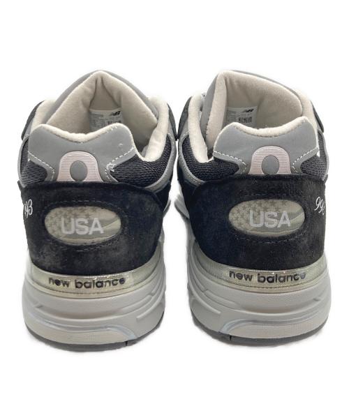 NEW BALANCE（ニューバランス）NEW BALANCE (ニューバランス) MR993BK ローカットスニーカー ブラック サイズ:US9.5の古着・服飾アイテム