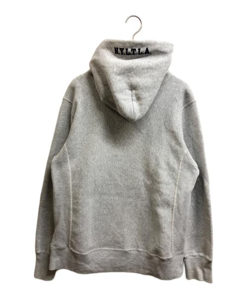 Champion REVERSE WEAVE（チャンピオン リバース ウィーブ）Champion REVERSE WEAVE (チャンピオン リバース ウィーブ) stussy (ステューシー) プルオーバーパーカー グレー サイズ:Mの古着・服飾アイテム