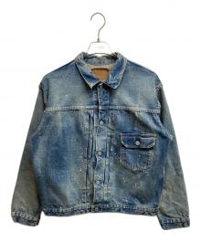 orSlow（オアスロウ）の古着「1st Type ペイント加工デニムジャケット」｜インディゴ