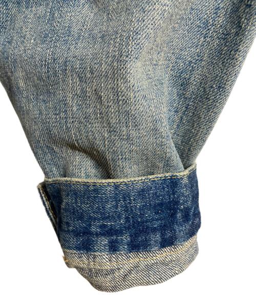 orSlow（オアスロウ）orSlow (オアスロウ) 1st Type ペイント加工デニムジャケット インディゴ サイズ:XLの古着・服飾アイテム