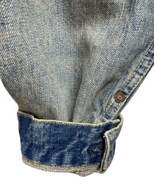 orSlow（オアスロウ）orSlow (オアスロウ) 1st Type ペイント加工デニムジャケット インディゴ サイズ:XLの古着・服飾アイテム