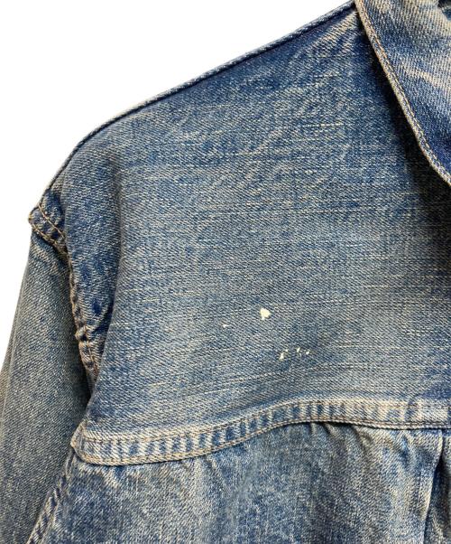 orSlow（オアスロウ）orSlow (オアスロウ) 1st Type ペイント加工デニムジャケット インディゴ サイズ:XLの古着・服飾アイテム