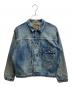 orSlow（オアスロウ）の古着「1st Type ペイント加工デニムジャケット」｜インディゴ