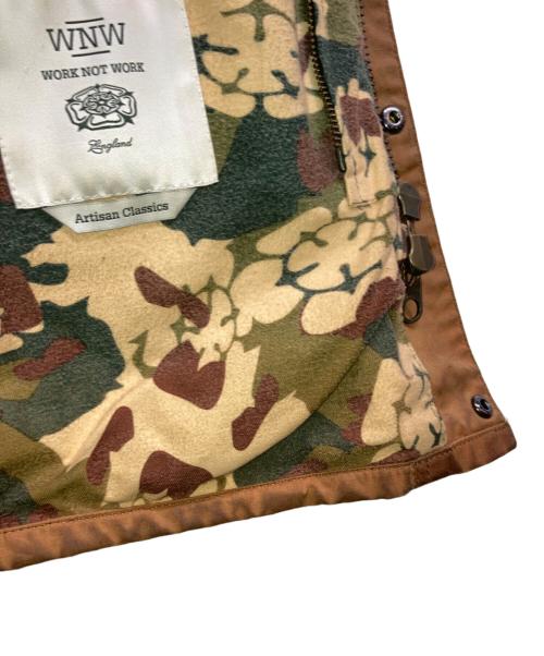 Barbour（バブアー）Barbour (バブアー) WORK NOT WORK (ワークノットワーク) International Jacket ブラウン サイズ:38の古着・服飾アイテム