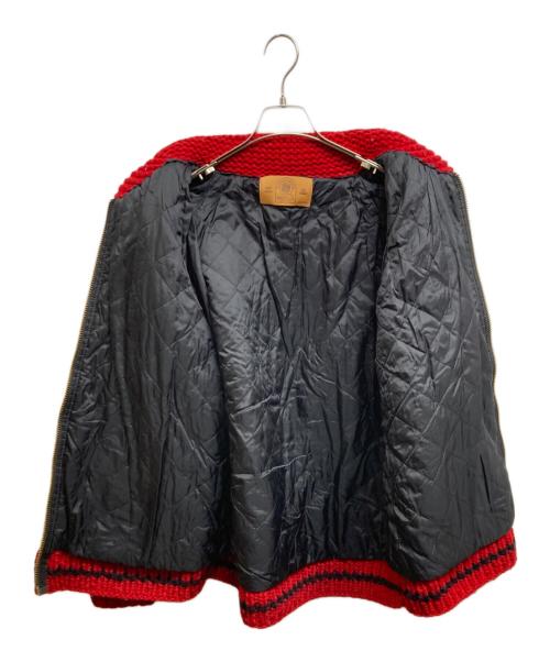 CANADIAN SWEATER（カナディアンセーター）CANADIAN SWEATER (カナディアンセーター) Grateful Dead (グレイトフル・デッド) カウチンニットカーディガン アイボリー サイズ:ーの古着・服飾アイテム