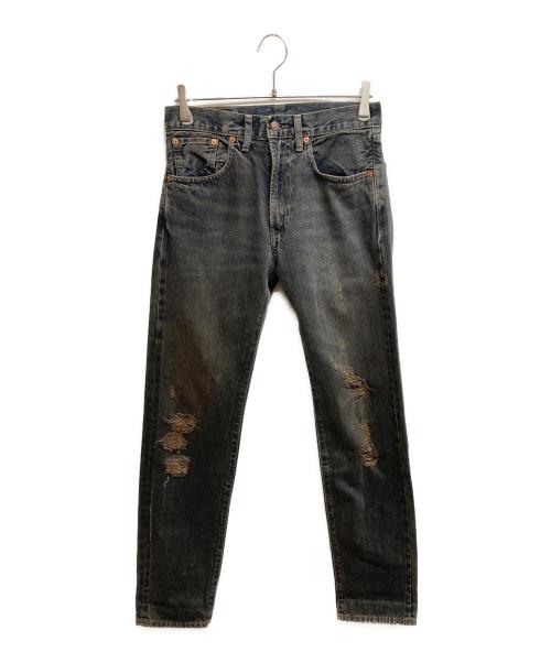 LEVI'S（リーバイス）LEVI'S (リーバイス) 551ZXX 後染めブラックデニムパンツ ブラック サイズ:W28の古着・服飾アイテム