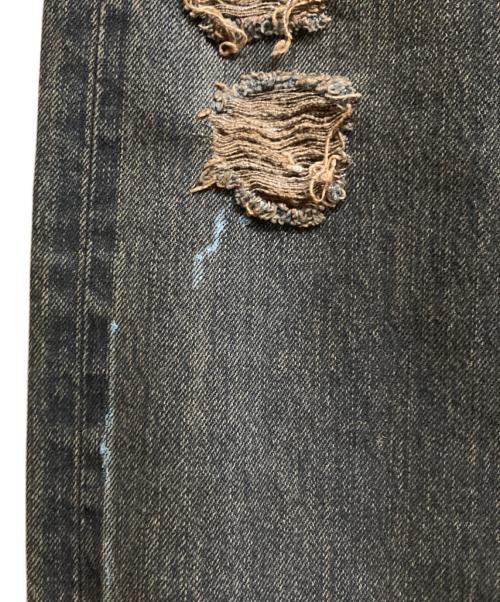 LEVI'S（リーバイス）LEVI'S (リーバイス) 551ZXX 後染めブラックデニムパンツ ブラック サイズ:W28の古着・服飾アイテム