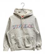 SUPREMEシュプリーム）の古着「20FW Drop Shadow Hooded Sweatshirt」｜グレー