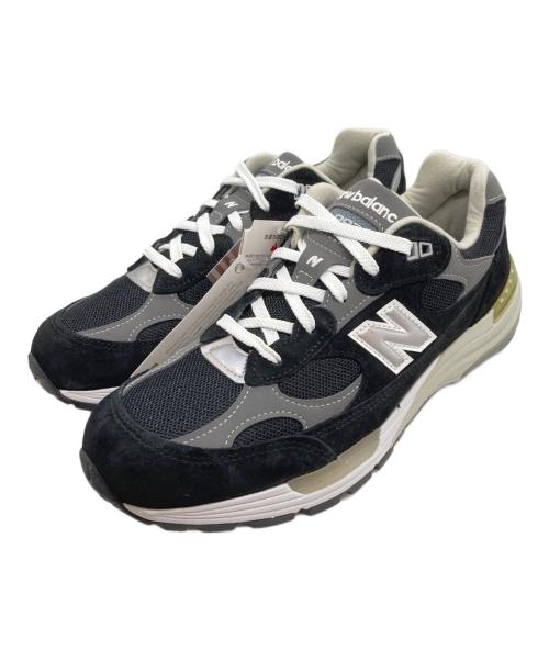 NEW BALANCE（ニューバランス）NEW BALANCE (ニューバランス) M992EB ローカットスニーカー ブラック サイズ:US9 未使用品の古着・服飾アイテム