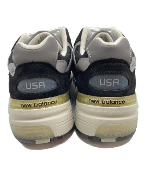 NEW BALANCE（ニューバランス）NEW BALANCE (ニューバランス) M992EB ローカットスニーカー ブラック サイズ:US9 未使用品の古着・服飾アイテム