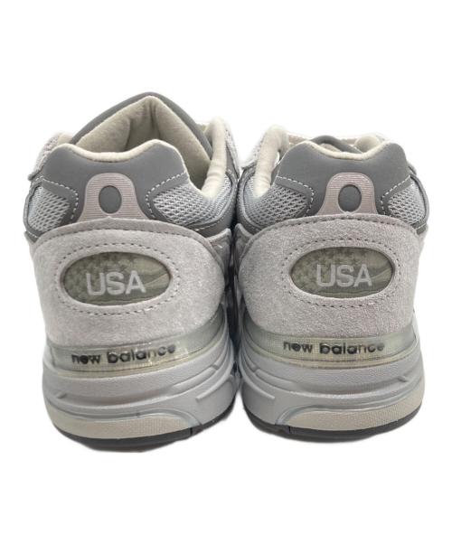 NEW BALANCE（ニューバランス）NEW BALANCE (ニューバランス) MR993G Lローカットスニーカー グレー サイズ:US9 未使用品の古着・服飾アイテム
