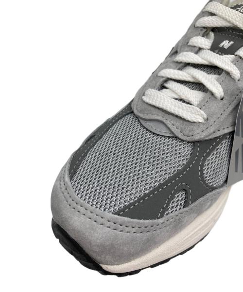 NEW BALANCE（ニューバランス）NEW BALANCE (ニューバランス) MR993G Lローカットスニーカー グレー サイズ:US9 未使用品の古着・服飾アイテム