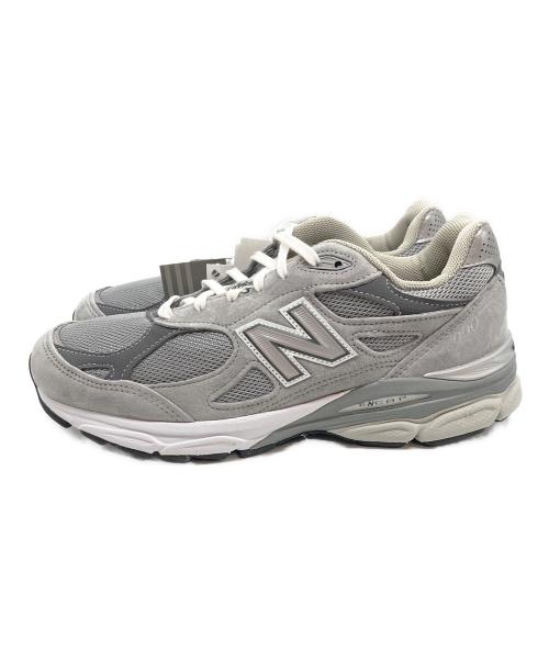 NEW BALANCE（ニューバランス）NEW BALANCE (ニューバランス) M990GY3 ローカットスニーカー グレー サイズ:US9 未使用品の古着・服飾アイテム