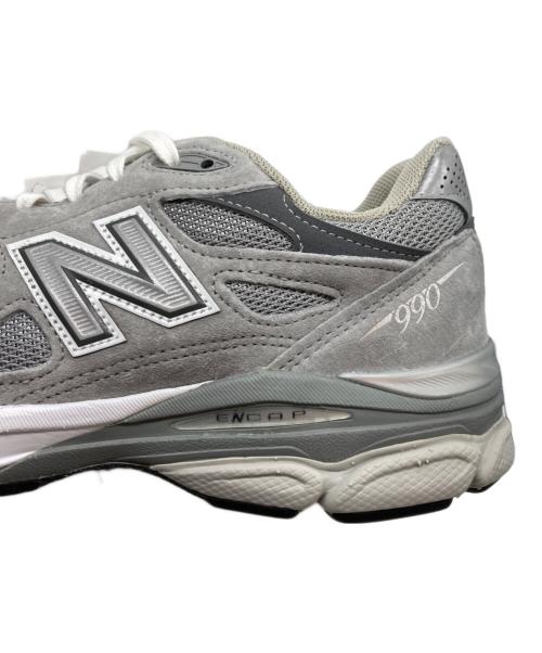 NEW BALANCE（ニューバランス）NEW BALANCE (ニューバランス) M990GY3 ローカットスニーカー グレー サイズ:US9 未使用品の古着・服飾アイテム