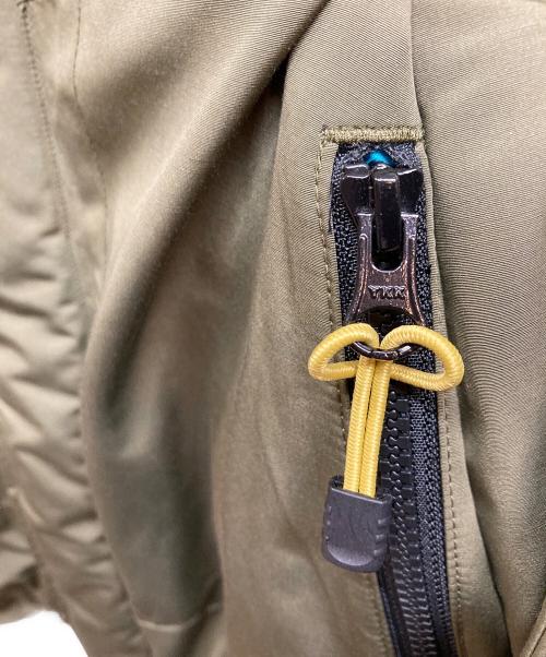 LOST CONTROL（ロストコントロール）LOST CONTROL (ロストコントロール) Insulation Hoodie グリーン サイズ:Sの古着・服飾アイテム