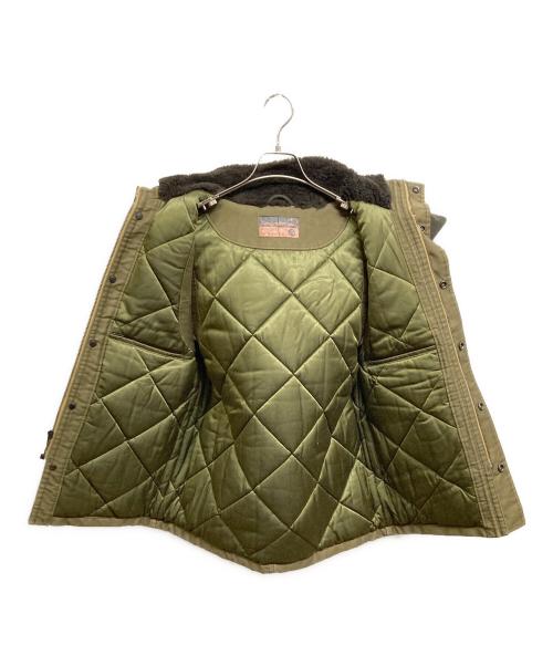 GERUGA PERFORMANCE（ゲルガ パフォーマンス）GERUGA PERFORMANCE (ゲルガ パフォーマンス) ミリタリーフーデッドベスト グリーン サイズ:3の古着・服飾アイテム