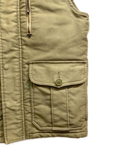 GERUGA PERFORMANCE（ゲルガ パフォーマンス）GERUGA PERFORMANCE (ゲルガ パフォーマンス) ミリタリーフーデッドベスト グリーン サイズ:3の古着・服飾アイテム