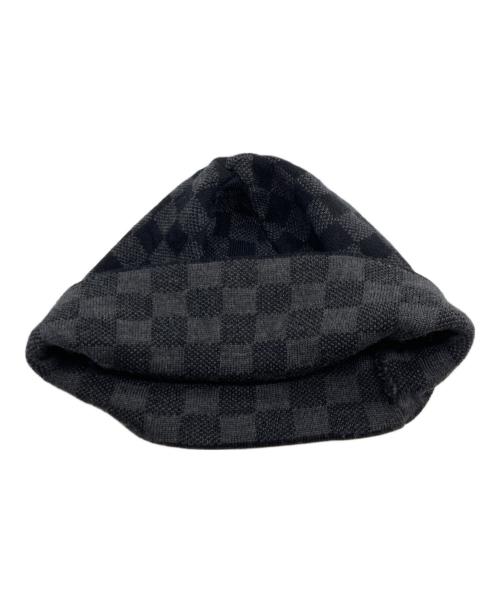 LOUIS VUITTON（ルイ ヴィトン）LOUIS VUITTON (ルイ ヴィトン) ボネプティ ダミエニットキャップ グレーの古着・服飾アイテム