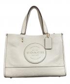 COACHコーチ）の古着「ハンドバッグ」｜ホワイト
