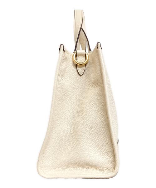 COACH（コーチ）COACH (コーチ) ハンドバッグ ホワイトの古着・服飾アイテム