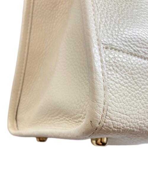 COACH（コーチ）COACH (コーチ) ハンドバッグ ホワイトの古着・服飾アイテム