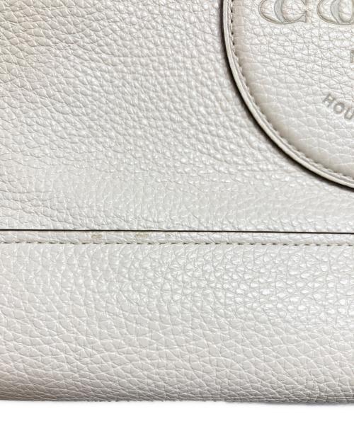 COACH（コーチ）COACH (コーチ) ハンドバッグ ホワイトの古着・服飾アイテム