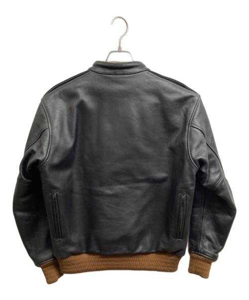 GREEDY（グリーディ）GREEDY (グリーディ) G-1 フライトレザージャケット ブラック サイズ:Mの古着・服飾アイテム
