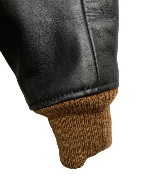 GREEDY（グリーディ）GREEDY (グリーディ) G-1 フライトレザージャケット ブラック サイズ:Mの古着・服飾アイテム