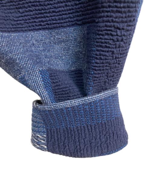 KITH（キス）KITH (キス) Geometric Cohen Shirt ネイビー サイズ:Mの古着・服飾アイテム