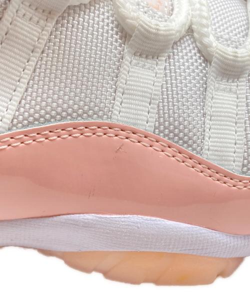 NIKE（ナイキ）NIKE (ナイキ) WMNS AIR JORDAN 11 RETRO LOW ローカットスニーカー ホワイト×ピンク サイズ:US8.5の古着・服飾アイテム