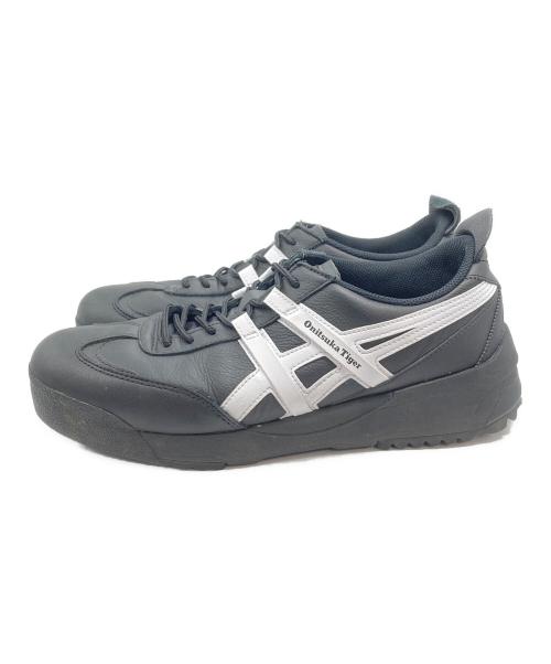 Onitsuka Tiger（オニツカタイガー）Onitsuka Tiger (オニツカタイガー) DELEGATION EX ローカットスニーカー ブラック サイズ:US10の古着・服飾アイテム