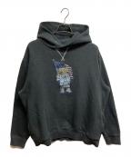 POLO RALPH LAURENポロ・ラルフローレン）の古着「ポロベア プリントパーカー」｜グレー