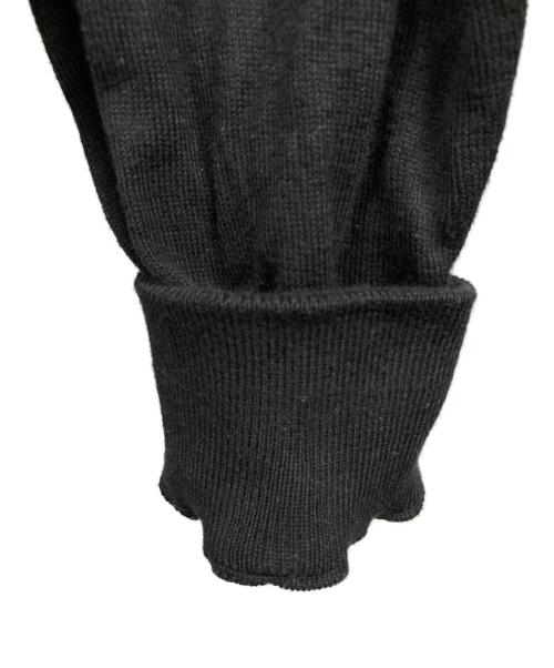 Settefili Cashmere（セッテフィーリ カシミア）Settefili Cashmere (セッテフィーリ カシミア) ジップパーカー ブラック サイズ:Lの古着・服飾アイテム