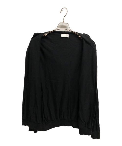 Settefili Cashmere（セッテフィーリ カシミア）Settefili Cashmere (セッテフィーリ カシミア) ジップパーカー ブラック サイズ:Lの古着・服飾アイテム