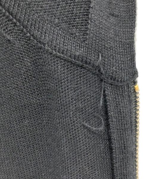 Settefili Cashmere（セッテフィーリ カシミア）Settefili Cashmere (セッテフィーリ カシミア) ジップパーカー ブラック サイズ:Lの古着・服飾アイテム