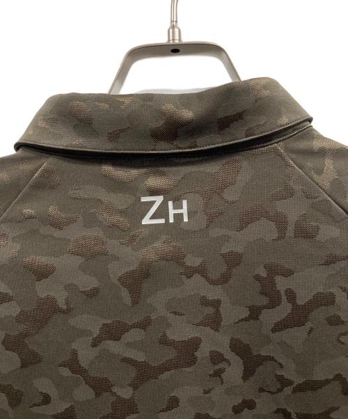 ZERO HALLIBURTON（ゼロ ハリバートン）ZERO HALLIBURTON (ゼロ ハリバートン) ポロシャツ ブラウン サイズ:Lの古着・服飾アイテム