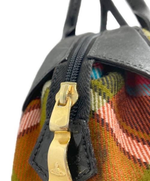 Vivienne Westwood（ヴィヴィアンウエストウッド）Vivienne Westwood (ヴィヴィアンウエストウッド) ハンドバッグ レッドの古着・服飾アイテム
