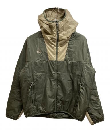00’s NIKE ACG ナイロンジャケット XL カーキ フード　テック系 中古・古着通販】NIKE ACG (ナイキエーシージー) Primaloft Hd Jkt