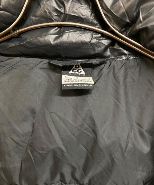 NIKE ACG（ナイキエーシージー）NIKE ACG (ナイキエーシージー) ダウンジャケット ブラック サイズ:Lの古着・服飾アイテム