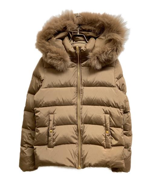 Demi-Luxe Beams（デミルクス ビームス）Demi-Luxe BEAMS (デミルクス ビームス) FOXファーショートダウン ブラウン サイズ:38の古着・服飾アイテム