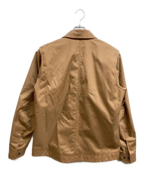 HARLEY-DAVIDSON（ハーレーダビッドソン）HARLEY-DAVIDSON (ハーレーダビッドソン) キャンバス ライディングジャケット ベージュ サイズ:Mの古着・服飾アイテム