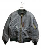 TOYS MCCOYトイズマッコイ）の古着「TYPE MA-1 ALBERT TURNER」｜グレー