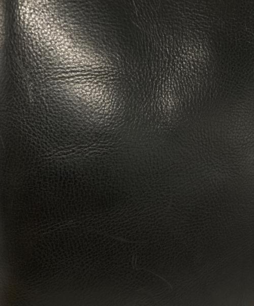 analogico（アナロジコ）analogico (アナロジコ) レザーリュック ブラックの古着・服飾アイテム