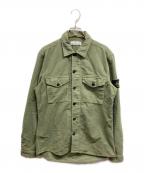 STONE ISLANDストーンアイランド）の古着「moleskin overshirt」｜グリーン