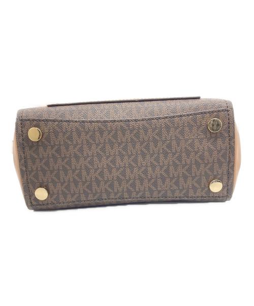 MICHAEL KORS（マイケル・コース）MICHAEL KORS (マイケル・コース) 2WAYショルダーバッグ ブラウンの古着・服飾アイテム