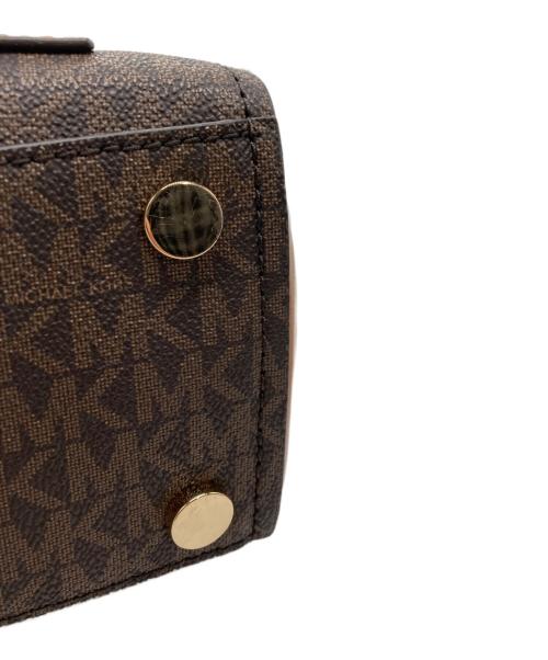 MICHAEL KORS（マイケル・コース）MICHAEL KORS (マイケル・コース) 2WAYショルダーバッグ ブラウンの古着・服飾アイテム