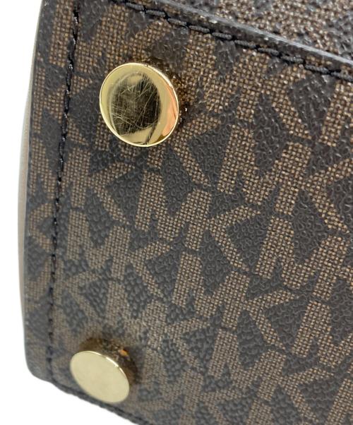 MICHAEL KORS（マイケル・コース）MICHAEL KORS (マイケル・コース) 2WAYショルダーバッグ ブラウンの古着・服飾アイテム