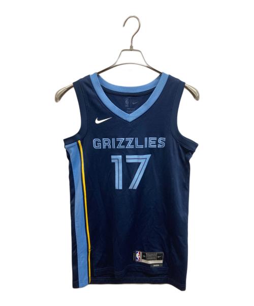 NIKE（ナイキ）NIKE (ナイキ) ゲームシャツ/NIKEシャツ ネイビー サイズ:XSの古着・服飾アイテム